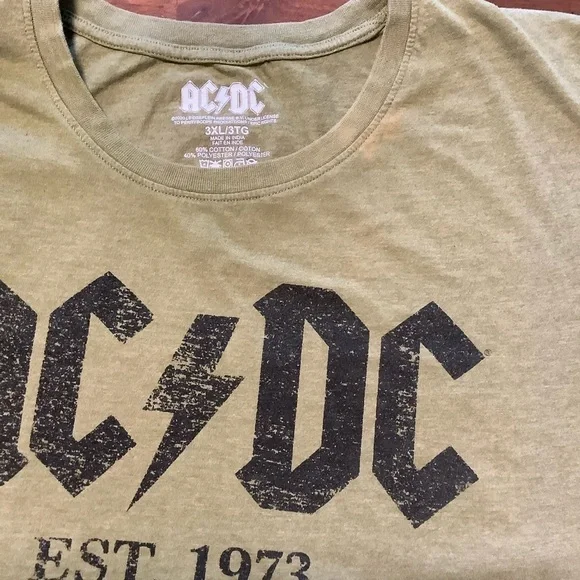 AC/DC Band T-shirt. Size 3XL - Picture 8 of 8
